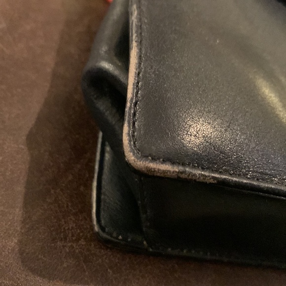 VTG Koret Black Leather Purse - Picture 8 of 8